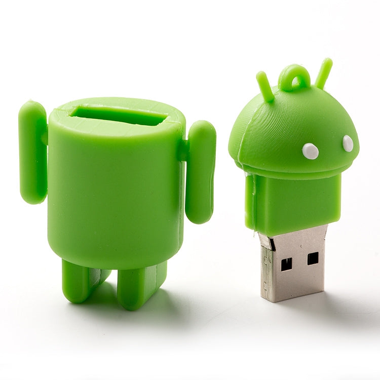 안드로이드 로봇 스타일 USB 플래시 디스크(그린), 2GB