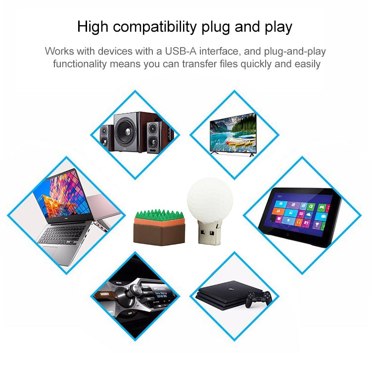 16GB 골프 스타일 USB 플래시 디스크, 2GB, 4GB, 8GB, 16GB
