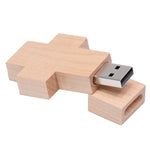8GB 나무 십자형 USB 플래시 디스크, 2GB, 4GB, 8GB