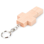 8GB 나무 십자형 USB 플래시 디스크, 2GB, 4GB, 8GB