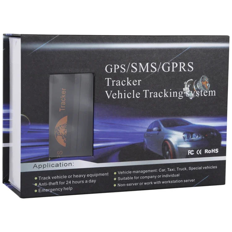 TK103A GPS / SMS / GPRS 추적기 차량 추적 시스템, 듀얼 SIM 카드 지원, 차량, 택시, 트럭 전용 설계, TK103A