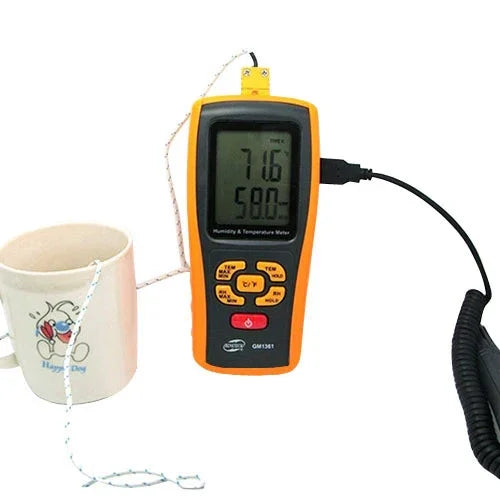 BENETECH GM1361 2.5인치 화면 디지털 온도 및 습도계 습도계 / 온도계