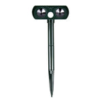 Ultrasonic Solar Powered Motion Activated Animal Repeller, 1PCS RC-510
