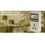BENETECH GM86 LCD 디스플레이 최대 10A 마이크로 전력 모니터 에너지 미터, EU 플러그