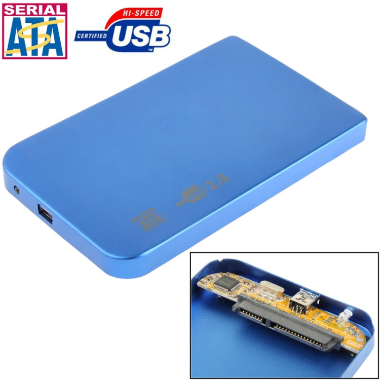 2.5인치 SATA HDD 외장 케이스, 크기: 126mm x 75mm x 13mm, SATA (블랙), SATA (실버), SATA (블루), SATA (레드)