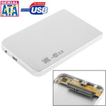2.5인치 SATA HDD 외장 케이스, 크기: 126mm x 75mm x 13mm, SATA (블랙), SATA (실버), SATA (블루), SATA (레드)