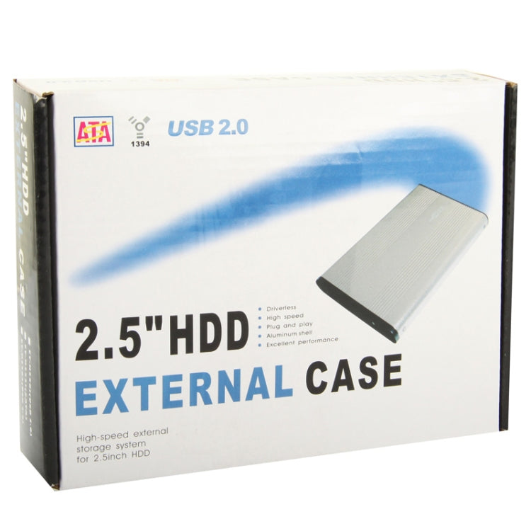 2.5인치 SATA HDD 외장 케이스, 크기: 126mm x 75mm x 13mm, SATA (블랙), SATA (실버), SATA (블루), SATA (레드)