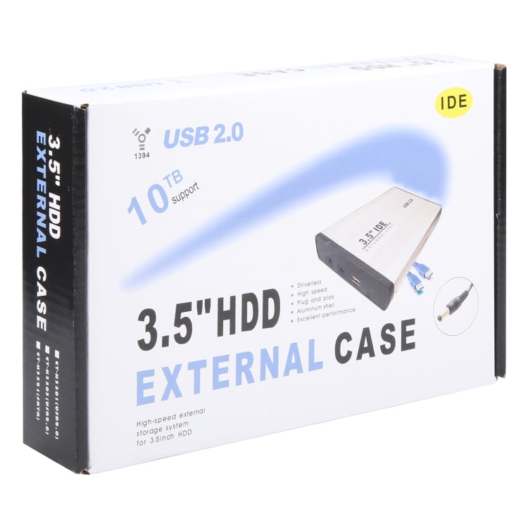 3.5인치 HDD 외장 케이스, IDE 하드 드라이브 지원, EU 플러그, IDE (EU 플러그), IDE (UK 플러그)