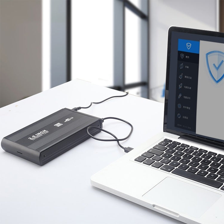 3.5인치 HDD SATA 외장 케이스, USB 2.0 지원, 2.0A 전원 SATA, 1.5A 전원 SATA