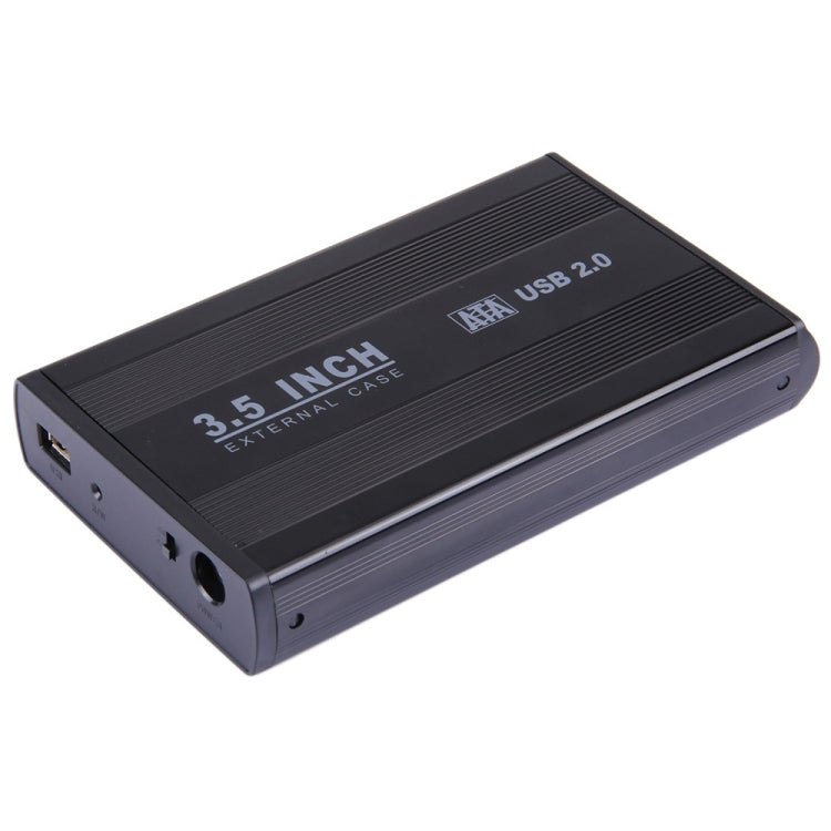3.5인치 HDD SATA 외장 케이스, USB 2.0 지원, 2.0A 전원 SATA, 1.5A 전원 SATA