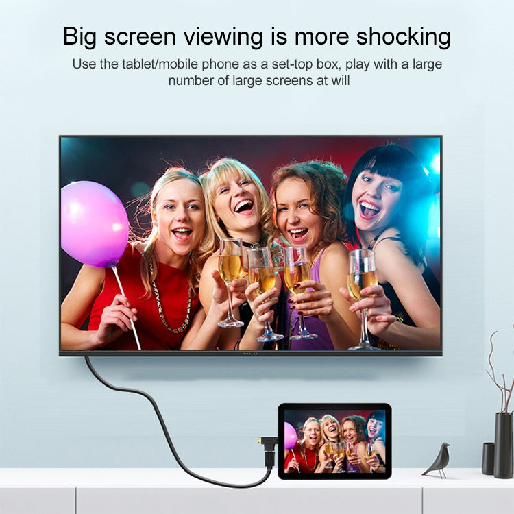 3-in-1 HDMI 암컷 to 미니 HDMI 수컷 + 마이크로 HDMI 수컷 어댑터, HDMI 암컷 to 미니 HDMI+마이크로 HDMI