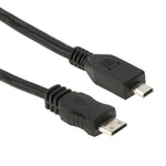 30cm 미니 HDMI 수컷 to 마이크로 HDMI 수컷 어댑터 케이블, 마이크로 HDMI 수컷, 길이: 30cm