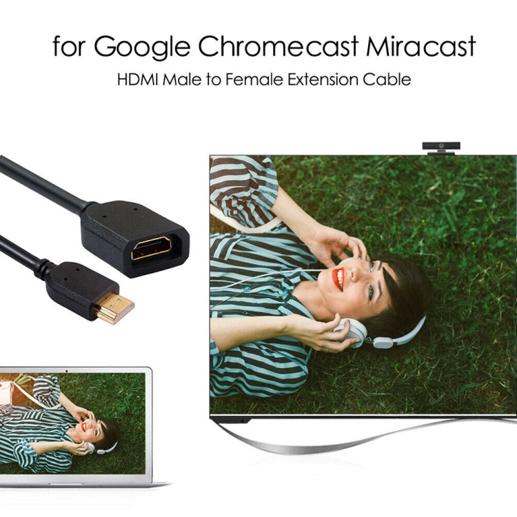 10cm HDMI 19핀 수컷 to HDMI 19핀 암컷 (AM-AF) 커넥터 어댑터 케이블, HDMI AM to AF