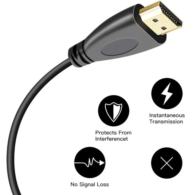 1.4 버전, 금도금 19 핀 HDMI 수컷 to HDMI 수컷 코일 케이블, 3D / 이더넷 지원, 길이: 60cm (최대 2m 연장 가능), HDMI AM to AM