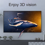 1.4 버전, 금도금 19 핀 HDMI 수컷 to HDMI 수컷 코일 케이블, 3D / 이더넷 지원, 길이: 60cm (최대 2m 연장 가능), HDMI AM to AM