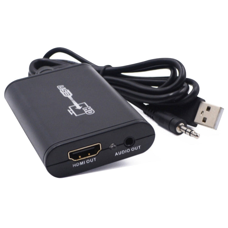 USB 2.0 to HDMI HD 비디오 리더 HDTV용, 풀 HD 1080P 지원, USB 2.0
