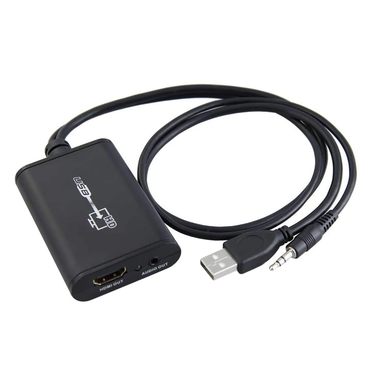 USB 2.0 to HDMI HD 비디오 리더 HDTV용, 풀 HD 1080P 지원, USB 2.0