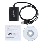 USB 2.0 to HDMI HD 비디오 리더 HDTV용, 풀 HD 1080P 지원, USB 2.0