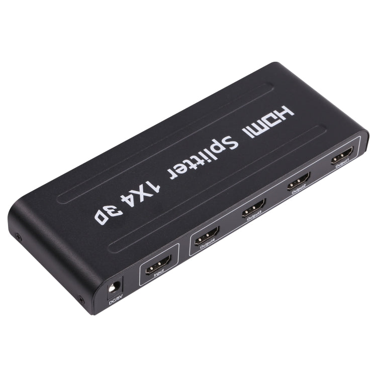 1080P 1x4 HDMI 분배기, 1.4 버전, EU 플러그, 1x4 HDMI V1.3