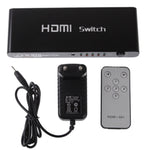 5포트 풀 HD 1080P HDMI 스위치 스위치 및 리모컨 포함, 1.3 버전 (5포트 HDMI 입력, 1포트 HDMI 출력), 1.3 버전