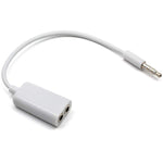 Aux 오디오 케이블 3.5mm to 2 x 여성 스플리터 어댑터, 휴대폰, 태블릿, 헤드폰, MP3 플레이어, 자동차/가정용 스테레오 등 호환