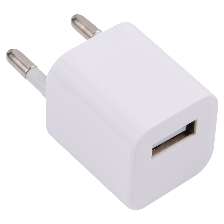 A2165 5V 1A 단일 USB 인터페이스 미니 여행용 충전기, US 플러그, EU 플러그