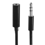 스프링 코일 3.5mm 남성 to 여성 Aux 케이블, 휴대폰, 태블릿, 헤드폰, MP3 플레이어, 자동차/가정용 스테레오 등 호환, 길이: 20cm에서 80cm까지