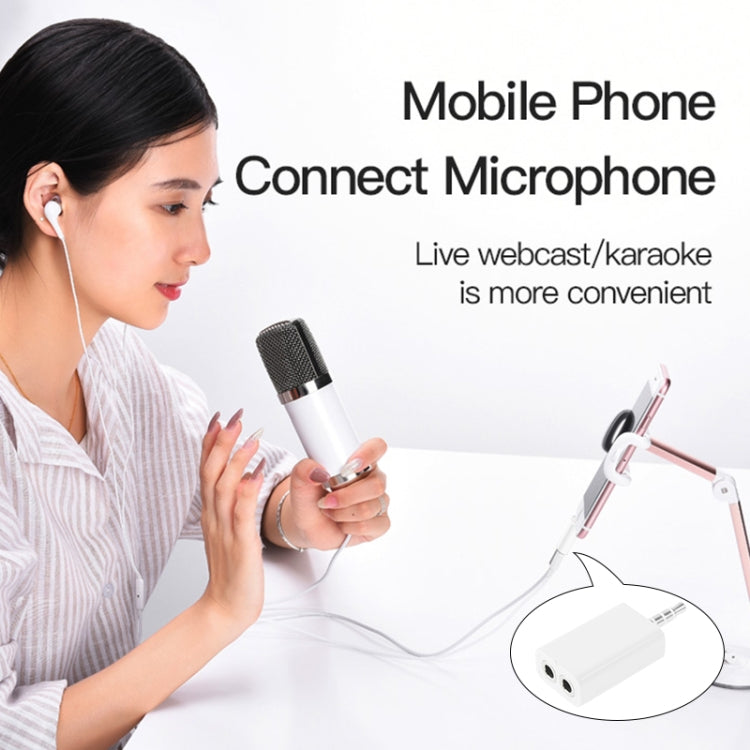 3.5mm 헤드폰 분배기 어댑터, 휴대폰, 태블릿, 헤드폰, MP3 플레이어, 자동차/가정용 스테레오 등과 호환