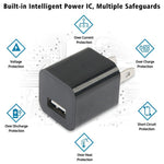 US 플러그 USB 충전기