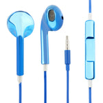 3.5mm 스테레오 전기 도금 와이어 컨트롤 이어폰, 안드로이드 폰 / PC / MP3 플레이어 / 노트북용