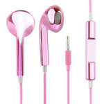 3.5mm 스테레오 전기 도금 와이어 컨트롤 이어폰, 안드로이드 폰 / PC / MP3 플레이어 / 노트북용