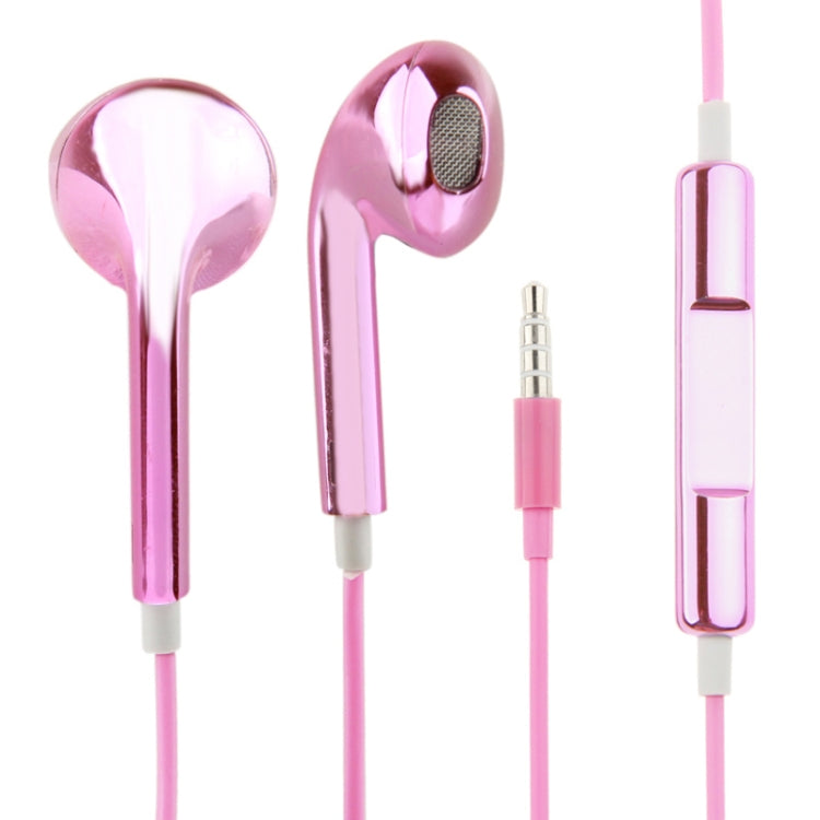 3.5mm 스테레오 전기 도금 와이어 컨트롤 이어폰, 안드로이드 폰 / PC / MP3 플레이어 / 노트북용