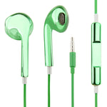 3.5mm 스테레오 전기 도금 와이어 컨트롤 이어폰, 안드로이드 폰 / PC / MP3 플레이어 / 노트북용
