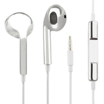 3.5mm 스테레오 전기 도금 와이어 컨트롤 이어폰, 안드로이드 폰 / PC / MP3 플레이어 / 노트북용