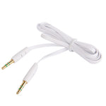 누들 스타일 3.5mm 잭 이어폰 케이블, iPhone 5 / iPhone 4 & 4S / 3GS / 3G / iPad 4 / iPad mini / mini 2 Retina / New iPad / iPad 2 / iTouch / MP3용, 길이: 1m