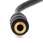 17cm 3.5mm 잭 마이크로폰 + 이어폰 케이블, 휴대폰, 태블릿, 헤드폰, MP3 플레이어, 자동차/가정용 스테레오 등과 호환