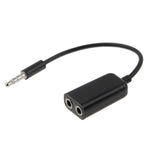 스테레오 오디오 AUX 케이블 3.5mm 수-2 여성 분배기 어댑터, 휴대폰, 태블릿, 헤드폰, MP3 플레이어, 차량/가정용 스테레오 등 호환