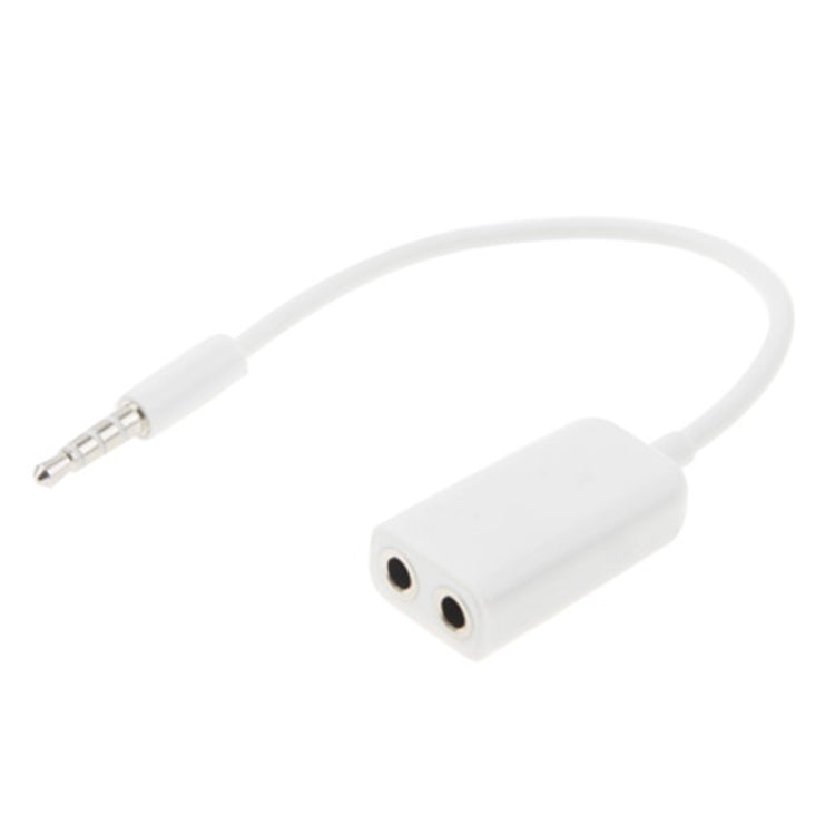 스테레오 오디오 AUX 케이블 3.5mm 수-2 여성 분배기 어댑터, 휴대폰, 태블릿, 헤드폰, MP3 플레이어, 차량/가정용 스테레오 등 호환