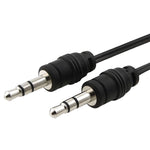 3.5mm 수납형 Aux 오디오 케이블, 휴대폰, 태블릿, 헤드폰, MP3 플레이어, 자동차/가정용 스테레오 등과 호환, 길이: 11cm ~ 80cm