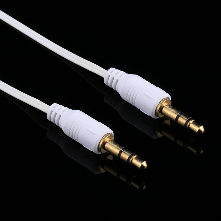 Aux 오디오 케이블 3.5mm 수-수 수납형 코드, 휴대폰, 태블릿, 헤드폰, MP3 플레이어, 자동차/가정용 스테레오 등과 호환, 길이: 11cm ~ 80cm