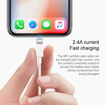 iPhone, iPad용 2m USB 동기화 데이터 및 충전 케이블