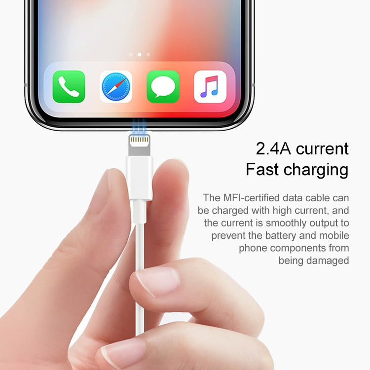 iPhone, iPad용 2m USB 동기화 데이터 및 충전 케이블