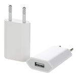 5V / 1A (US 플러그) USB 충전기 어댑터 아이폰, 갤럭시, 화웨이, 샤오미, LG, HTC 및 기타 스마트폰, 충전식 기기용, UK 플러그, EU 플러그