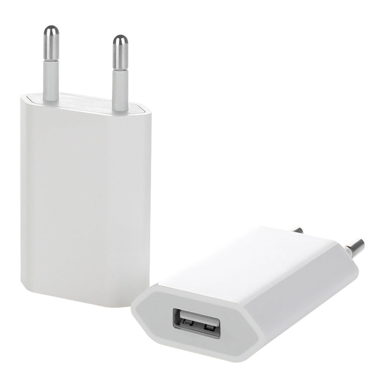 5V / 1A EU 소켓 USB 충전기 어댑터 아이폰, 갤럭시, 화웨이, 샤오미, LG, HTC 및 기타 스마트폰, 충전식 기기용