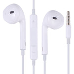 EarPods 유선 헤드폰 이어버드, 유선 컨트롤 및 마이크 포함, 화이트, 로즈 골드, 레드, 블루, 블랙, 그린, 오렌지, 마젠타