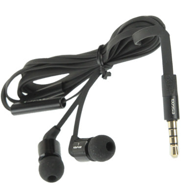 Awei ES600i 국수 스타일 3.5mm 범용 헤드셋, 아이폰 / 아이패드 / 아이팟 터치, 갤럭시 SIV / SIII / 노트 II / 프리미어, 노키아 루미아 시리즈, LG 옵티머스 시리즈, HTC / 모토로라 / 소니 엑스페리아 시리즈 등용 청취 스피커 컨트롤 및 마이크 포함