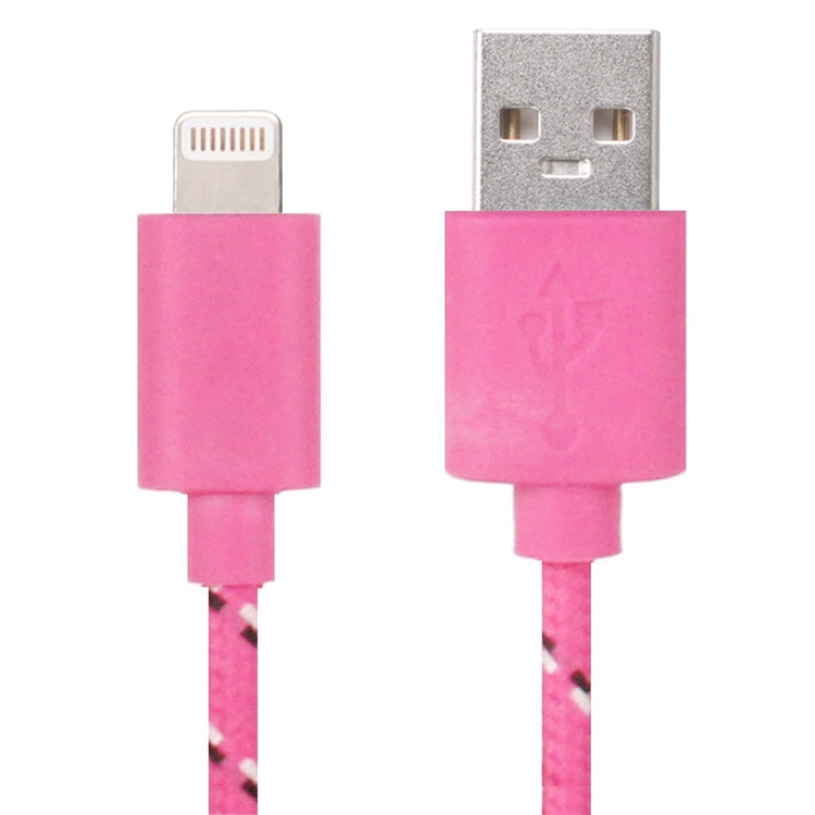 아이폰, 아이패드용 1m 나일론 망 USB 데이터 전송 충전 케이블, iOS 15.5까지 호환