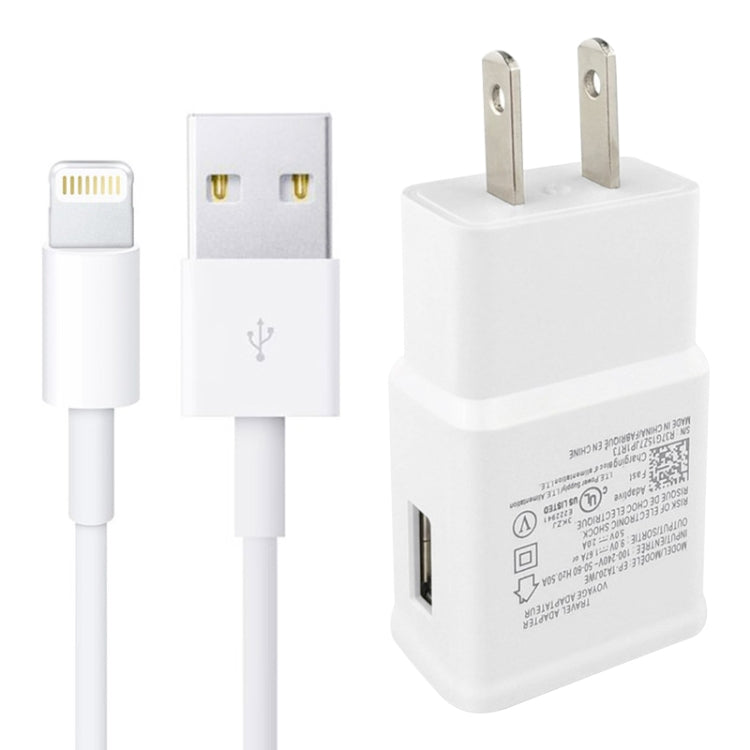 충전기 동기화 케이블 + 미국 플러그 여행용 충전기 iPad, iPhone, 갤럭시, 화웨이, 샤오미, LG, HTC 및 기타 스마트폰, 충전식 기기용, 미국 플러그