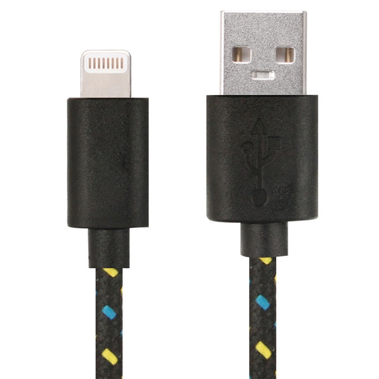 아이폰, 아이패드용 3m 나일론 망 스타일 USB 데이터 전송 충전 케이블