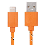 아이폰, 아이패드용 3m 나일론 망 스타일 USB 데이터 전송 충전 케이블